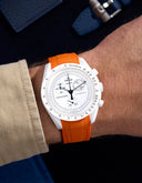 MoonSwatch Mission to the Moon Phase (Rubber Strap) - OM Luxury