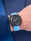 MoonSwatch Mission to The Moonphase - New Moon (Rubber Strap) - OM Luxury