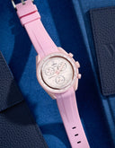 Curved Rubber Strap - Pink - OM Luxury