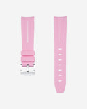 Curved Rubber Strap - Pink - OM Luxury